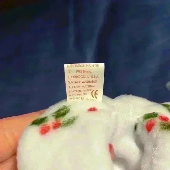 1998 Holiday Teddy Ty Beanie Baby - Picture 4 of 7